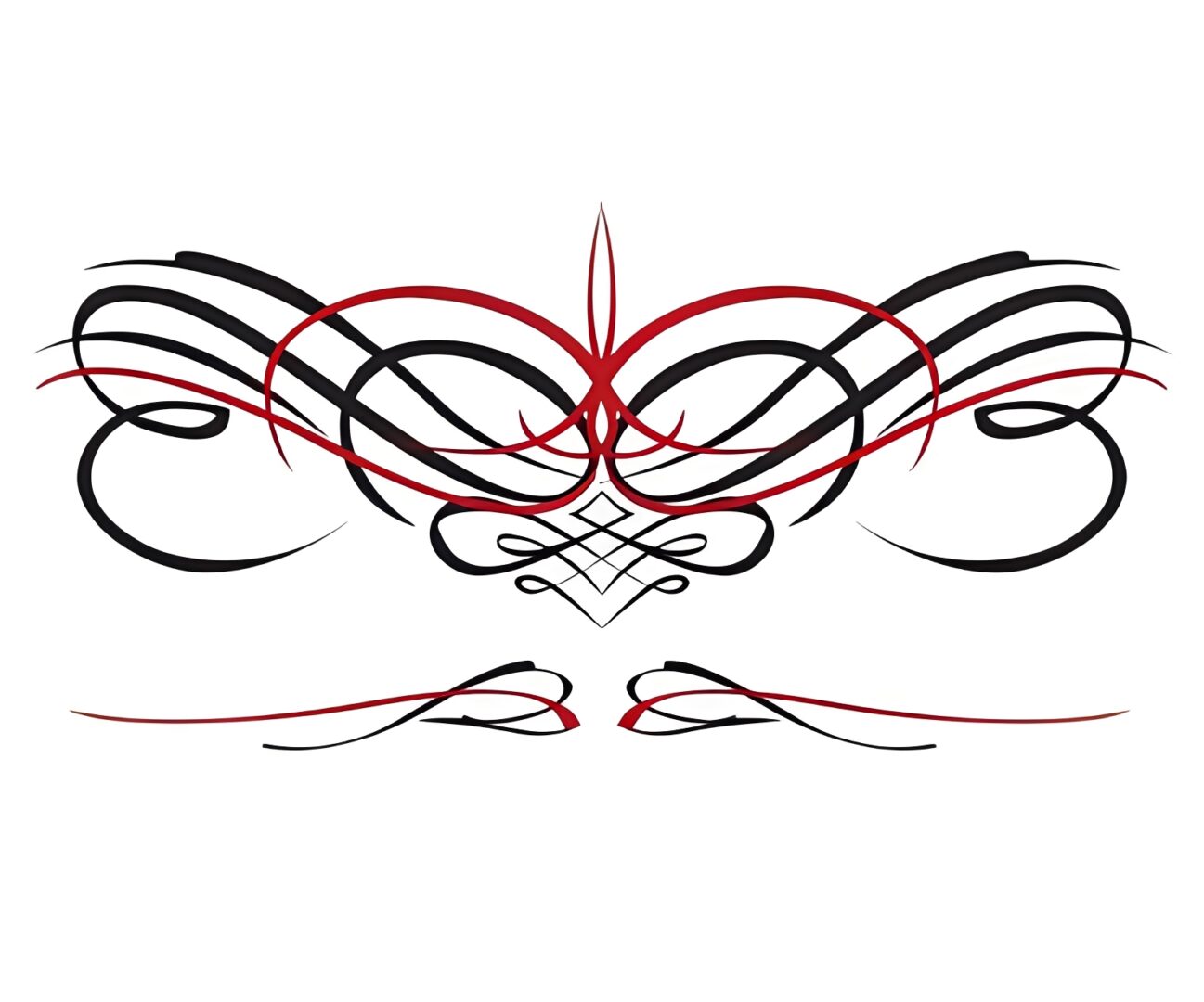 The King pinstripe classic style pin striping art
